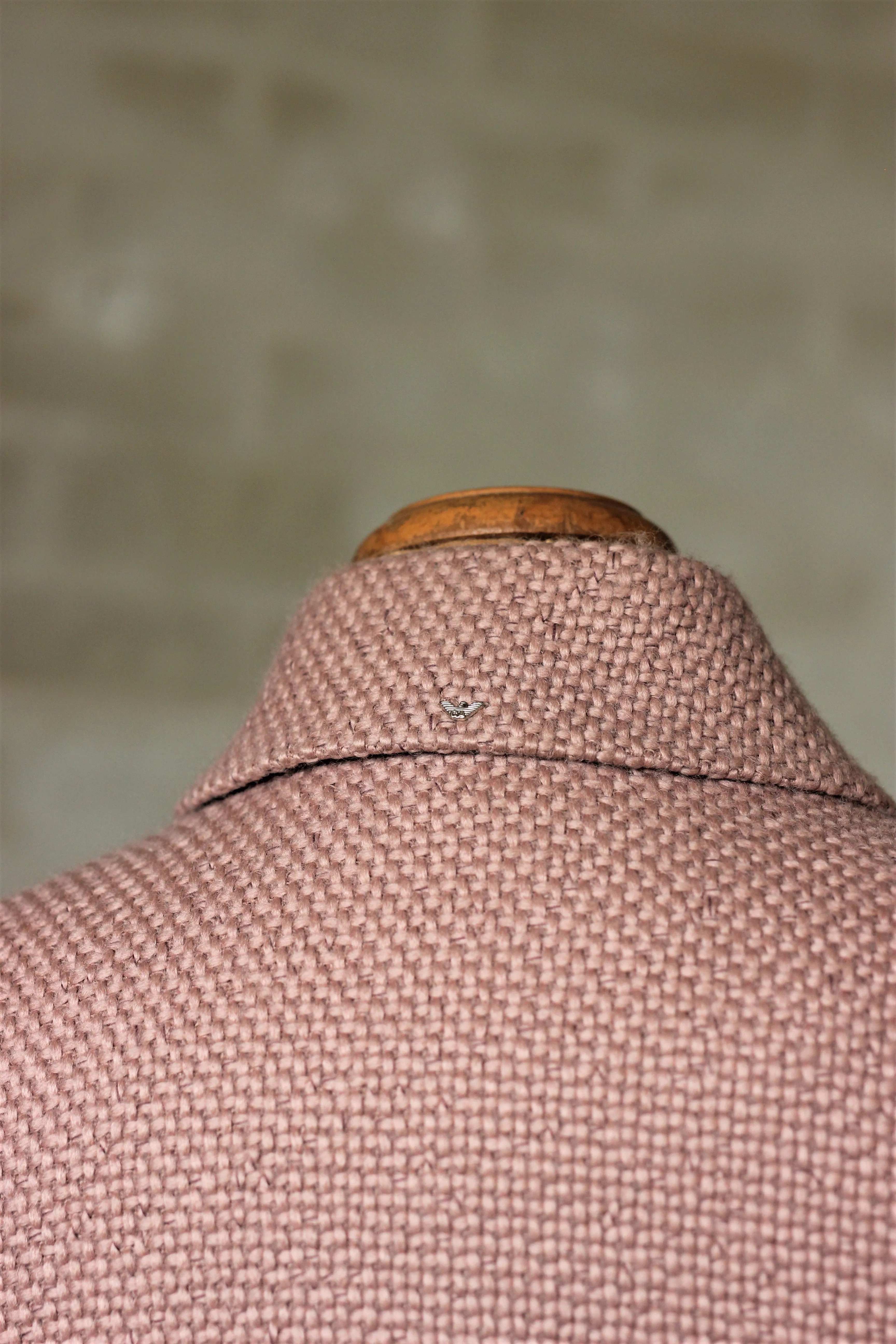 1980s Rose Wool Blazer//Size M