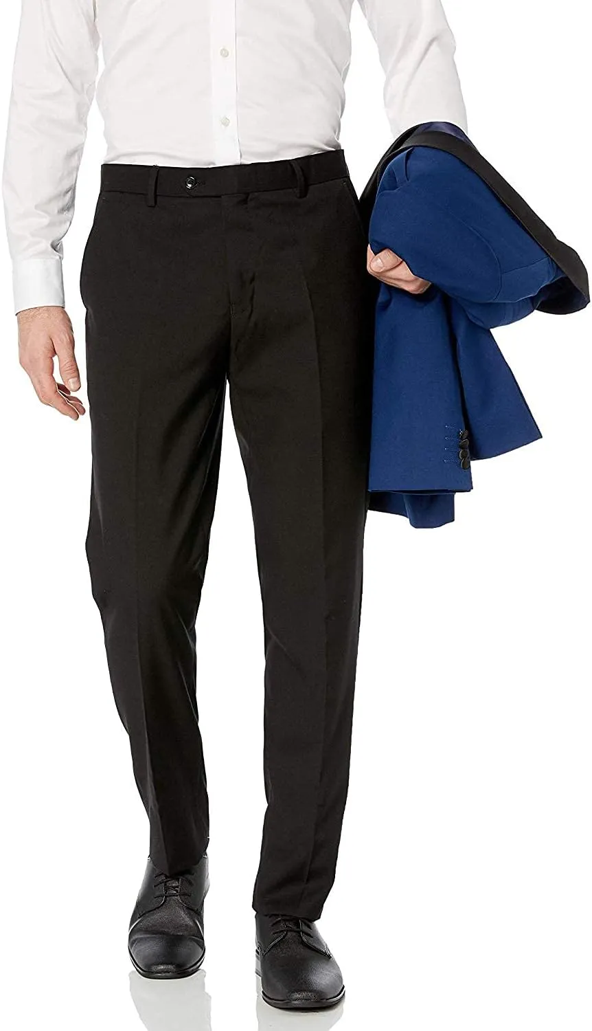 Adam Baker Men's Classic & Slim Fit Two-Piece Formal Tuxedo Suit - Available in Many Sizes & Colors