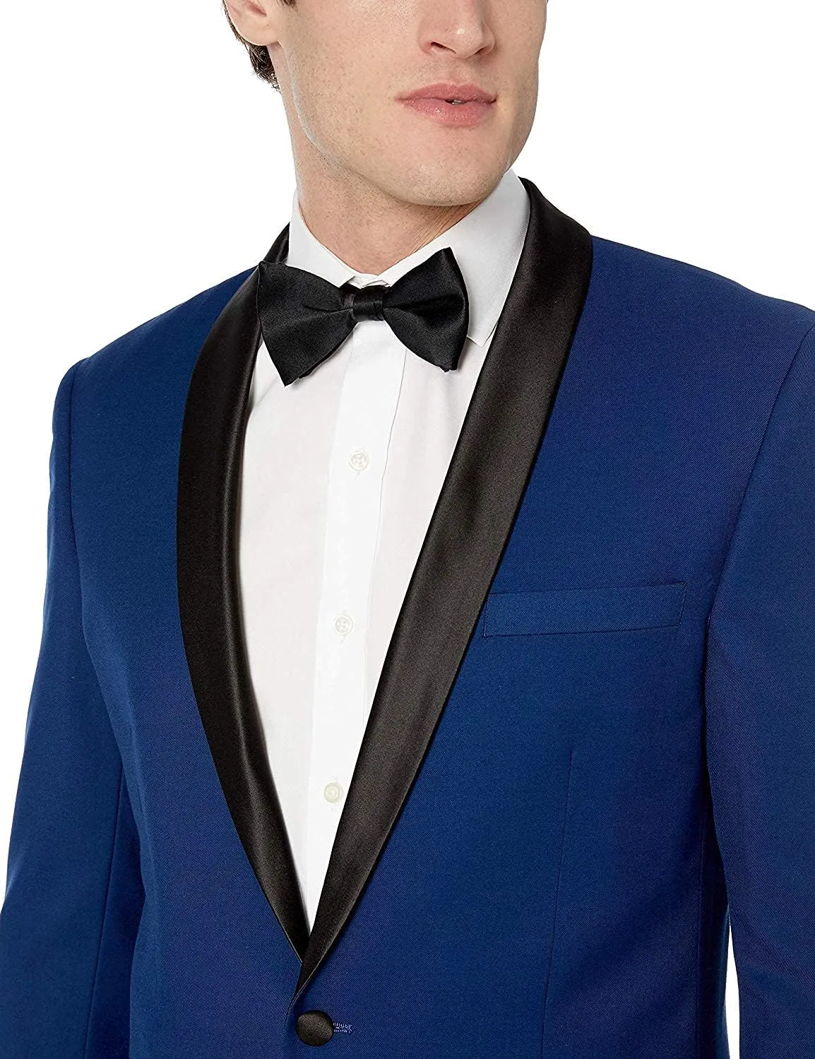 Adam Baker Men's Classic & Slim Fit Two-Piece Formal Tuxedo Suit - Available in Many Sizes & Colors