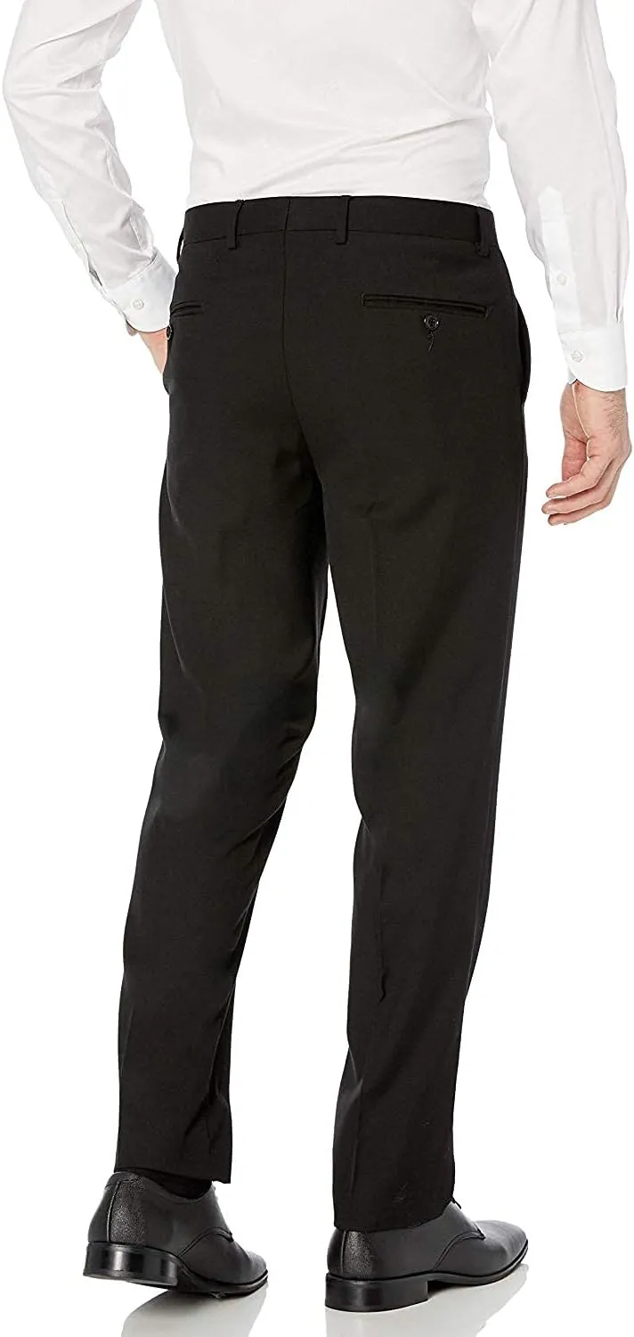 Adam Baker Men's Classic & Slim Fit Two-Piece Formal Tuxedo Suit - Available in Many Sizes & Colors