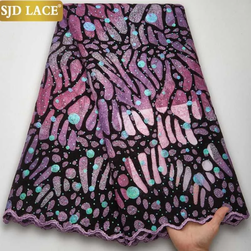 African Lace Fabric Bridal High-Quality Sequins Women Dresses
