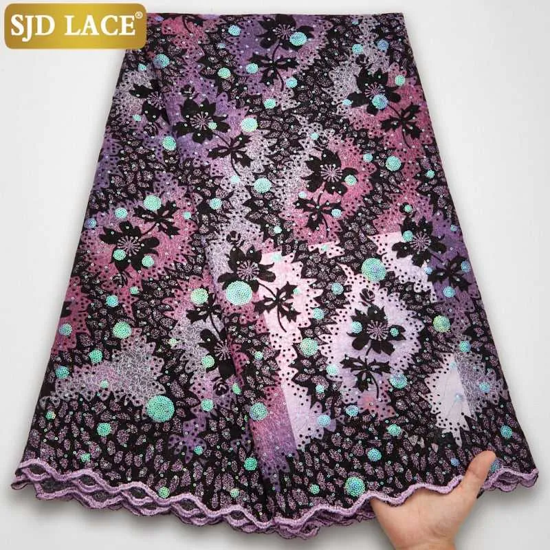African Lace Fabric Bridal High-Quality Sequins Women Dresses