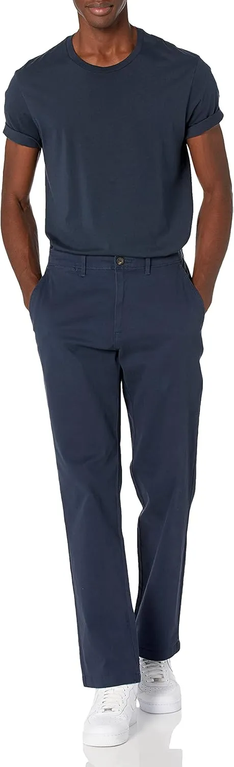 Amazon Essentials Men's Classic-Fit Casual Stretch Chino Pant