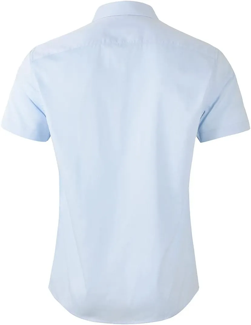 Beninos Men's Short Sleeve Dress Shirt