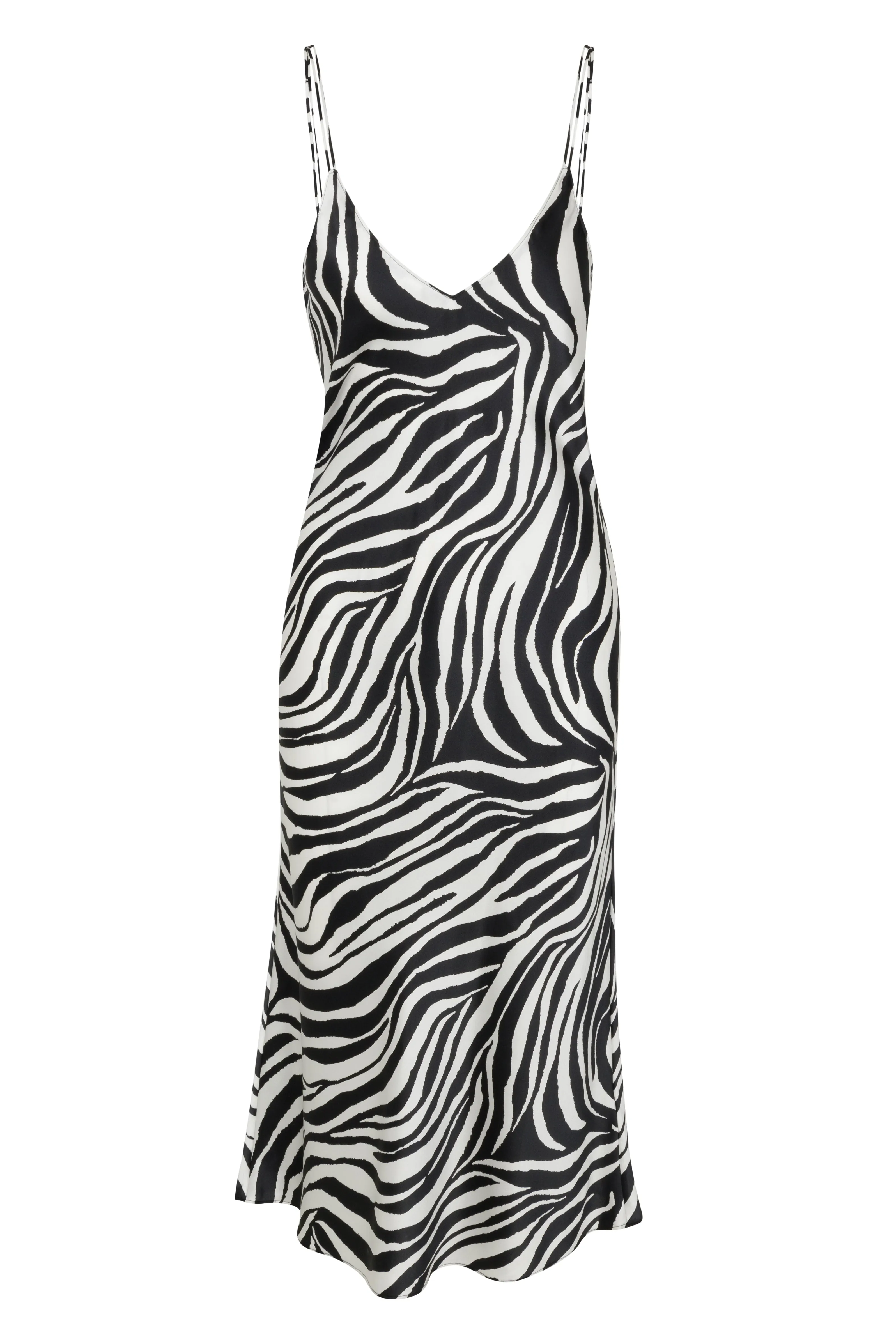 Emma Slip Dress - Zebra