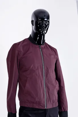 essential dark bomber jacket