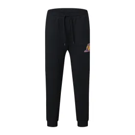 FexPro Men's NBA Vertical Team Name Jogger Pants Lakers