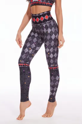 Ghostly Labyrinth High-waisted Leggings
