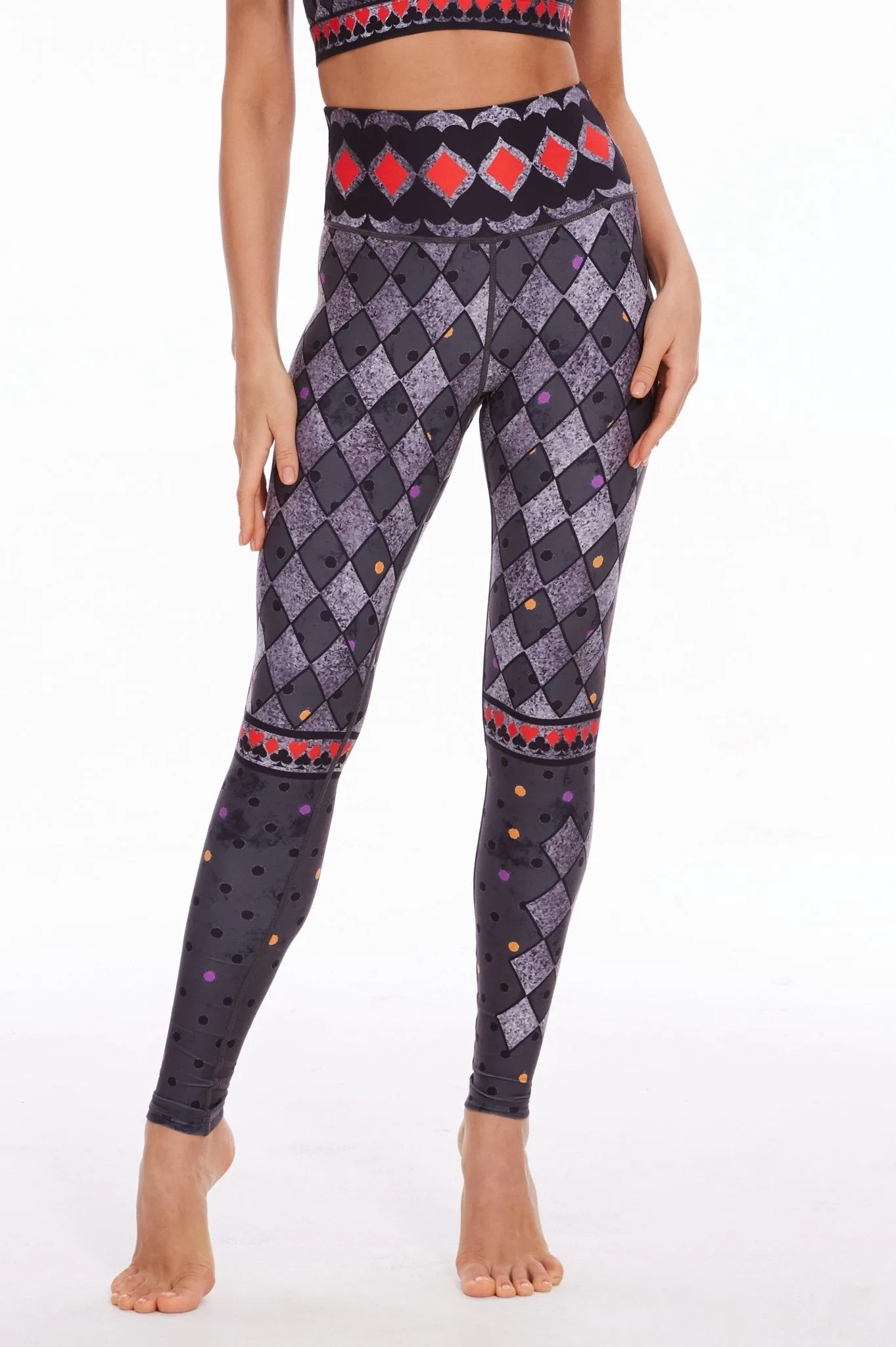 Ghostly Labyrinth High-waisted Leggings