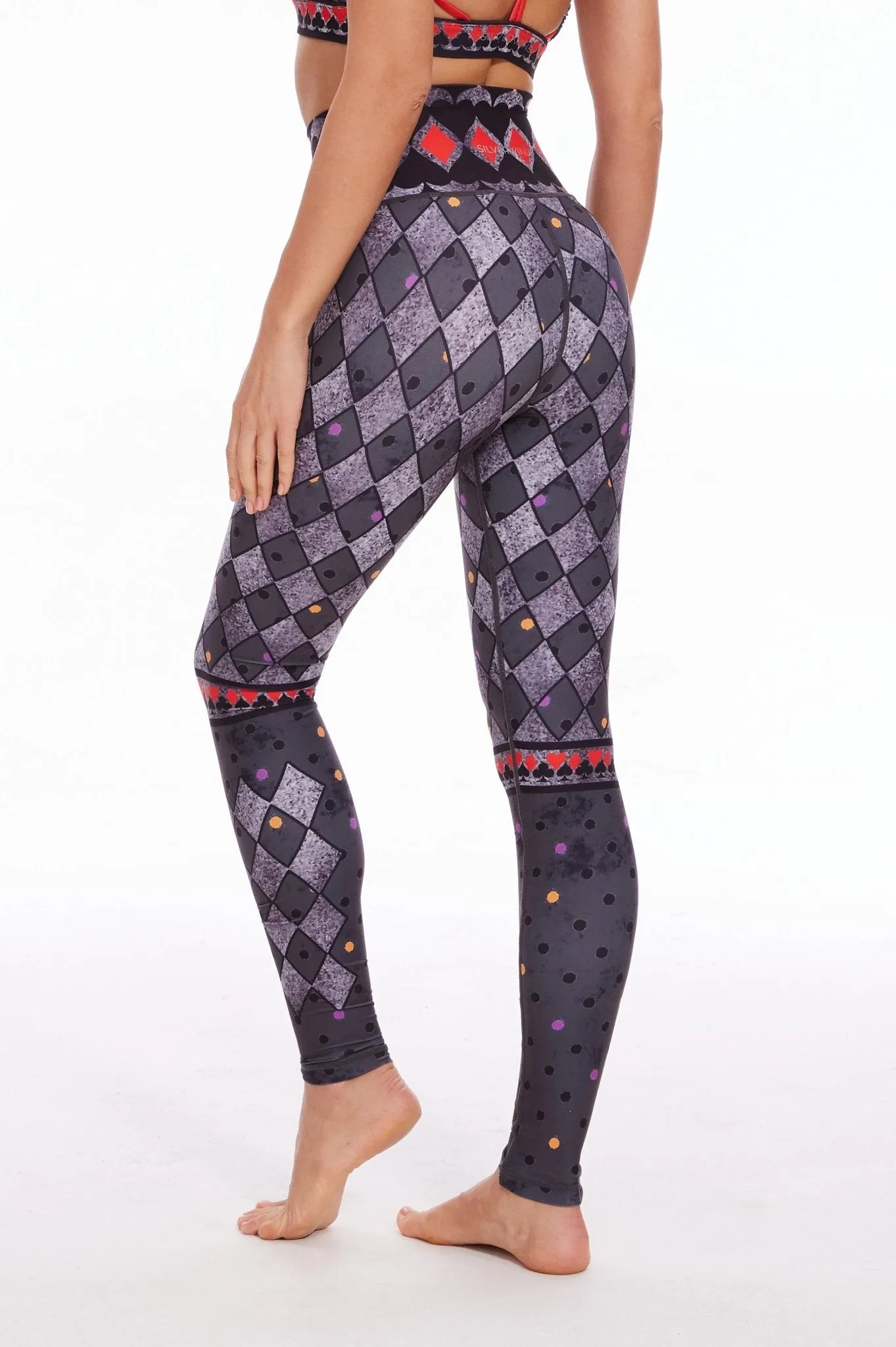 Ghostly Labyrinth High-waisted Leggings