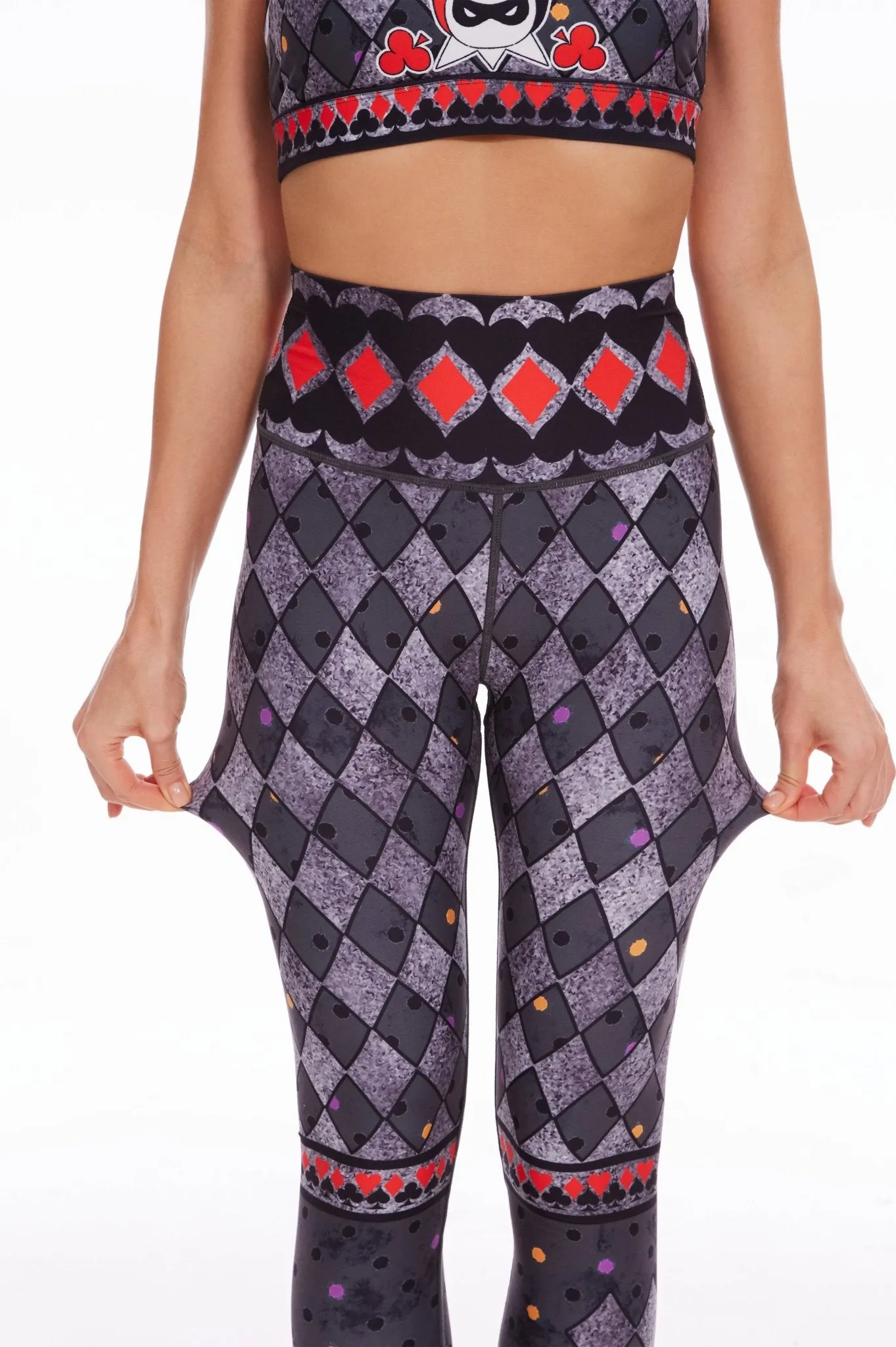 Ghostly Labyrinth High-waisted Leggings