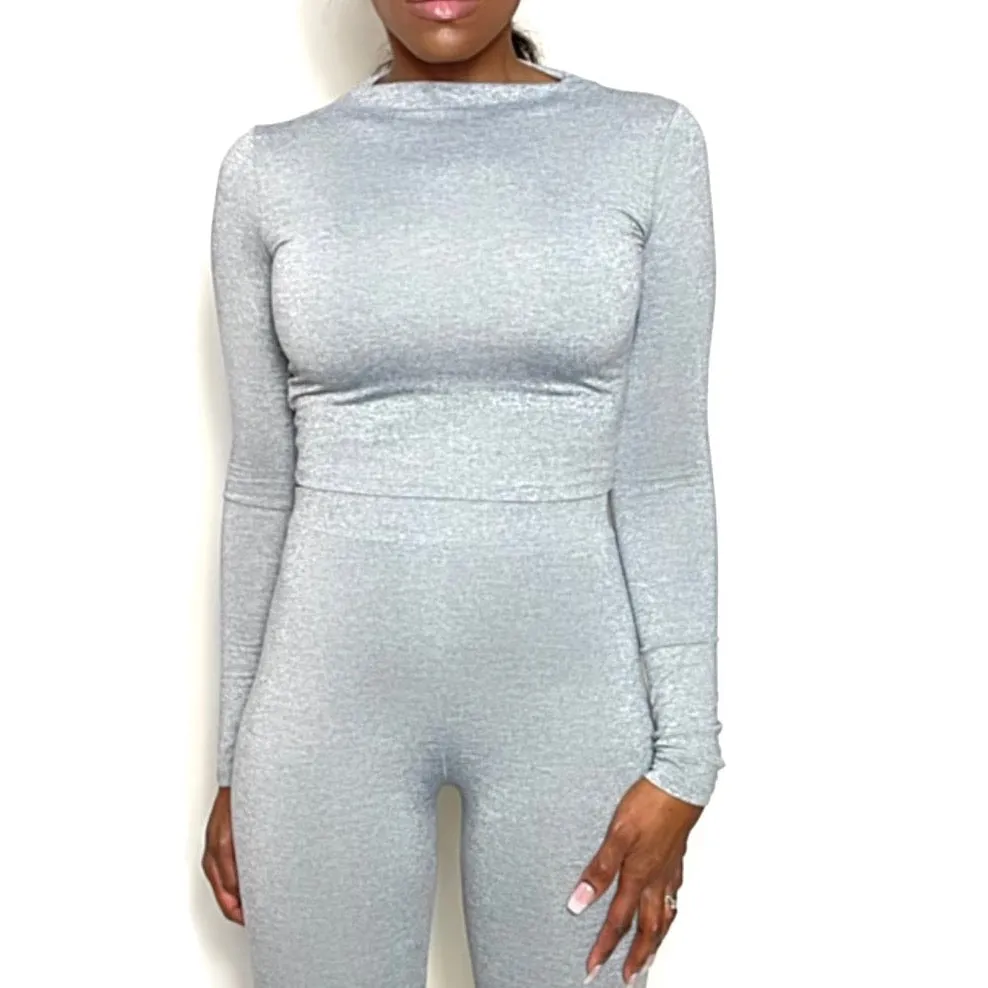 High Waisted Leggings for Women | EveryDay Stretch Legging-Gray