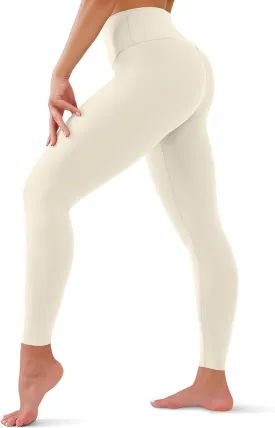 High Waisted Leggings for Women - Tummy Control Yoga Pants for Workout Running Athletic Women's Leggings Plus Size
