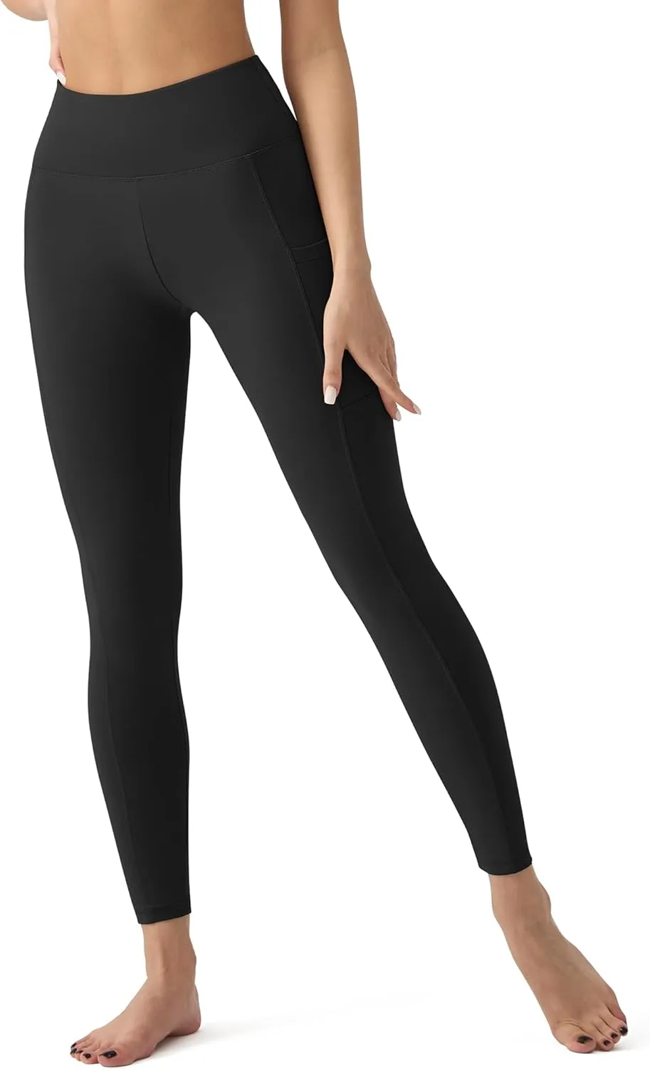 High Waisted Leggings for Women - Tummy Control Yoga Pants for Workout Running Athletic Women's Leggings Plus Size