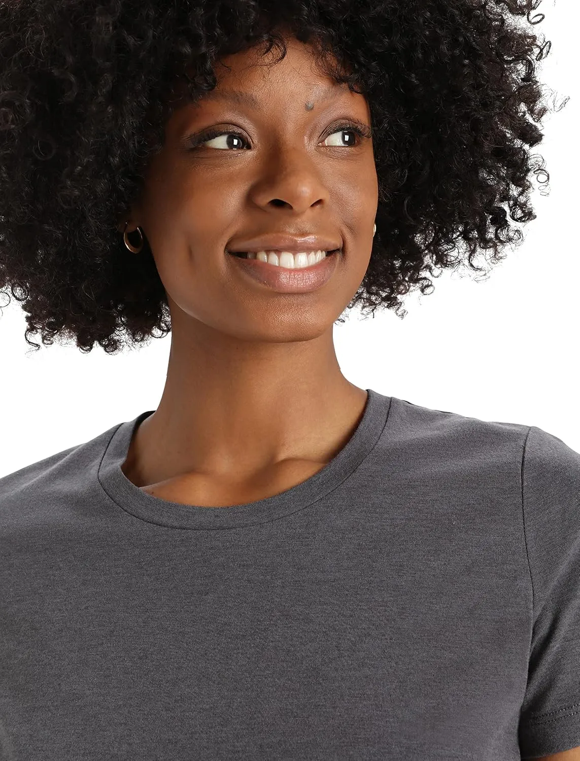 Icebreaker Merino Women's Central Classic Short Sleeve Wool T Basic Casual Shirt