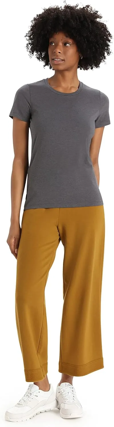 Icebreaker Merino Women's Central Classic Short Sleeve Wool T Basic Casual Shirt
