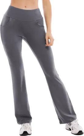 Ipletix Flare Leggings for Women-Bootcut Yoga Pants for Women High Waisted Flared Leggings Dress Pants