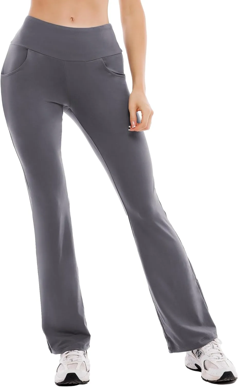 Ipletix Flare Leggings for Women-Bootcut Yoga Pants for Women High Waisted Flared Leggings Dress Pants