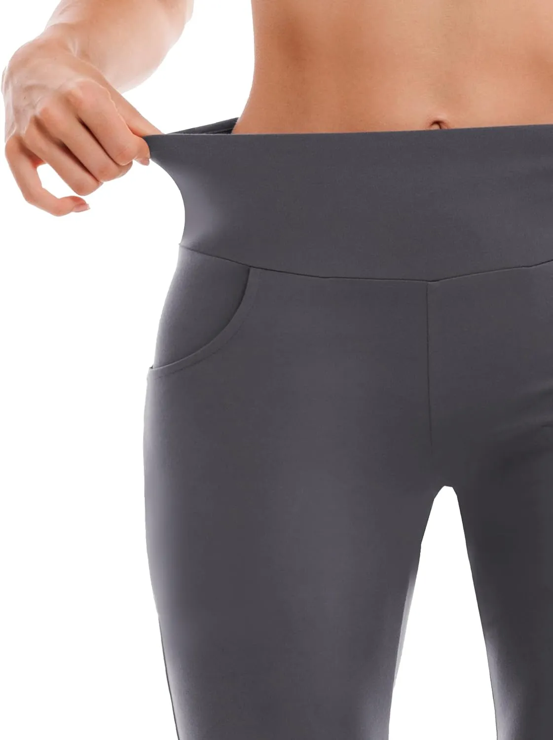 Ipletix Flare Leggings for Women-Bootcut Yoga Pants for Women High Waisted Flared Leggings Dress Pants