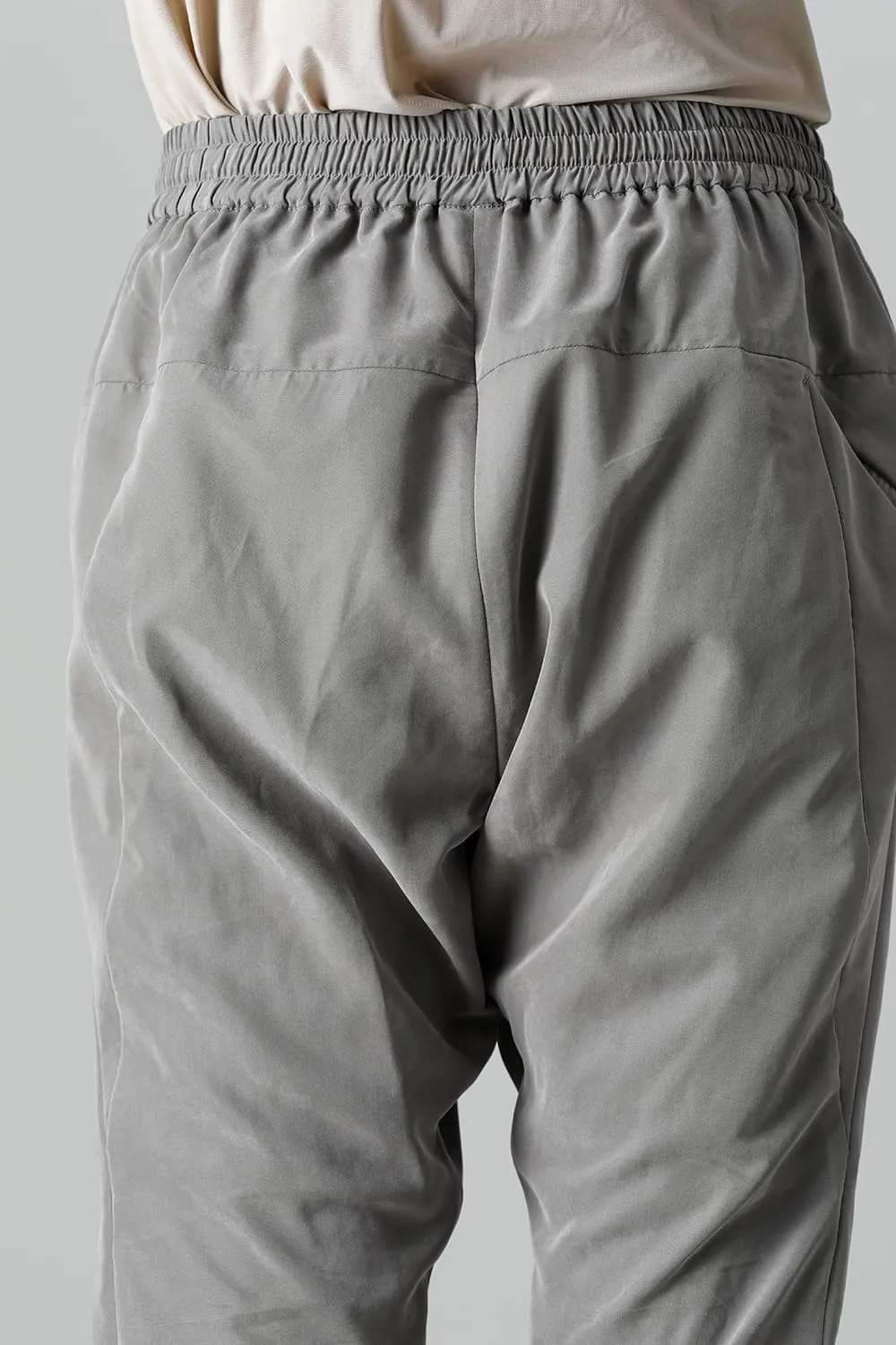 Jogger pants rayon/polyester poplin  Olive