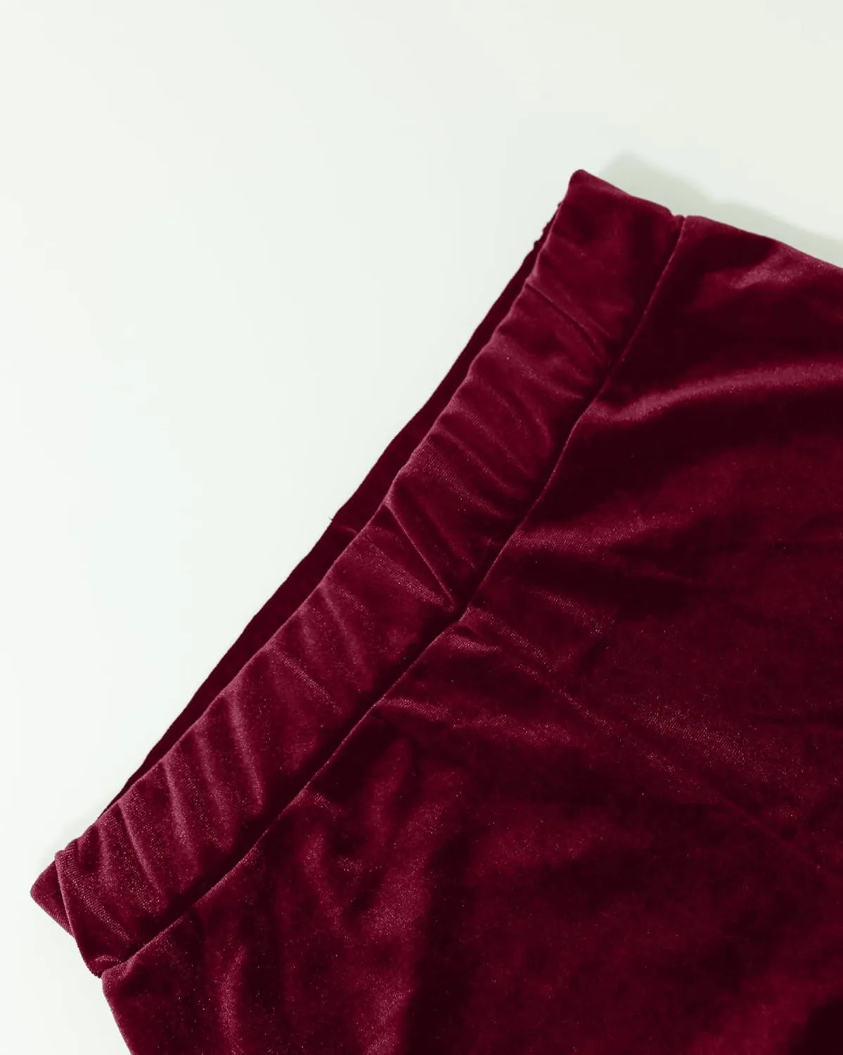 Kedera Women's High Waist Velvet Elastic Leggings Velvet Warm Yoga Pants Buttery Soft Velour Leggings
