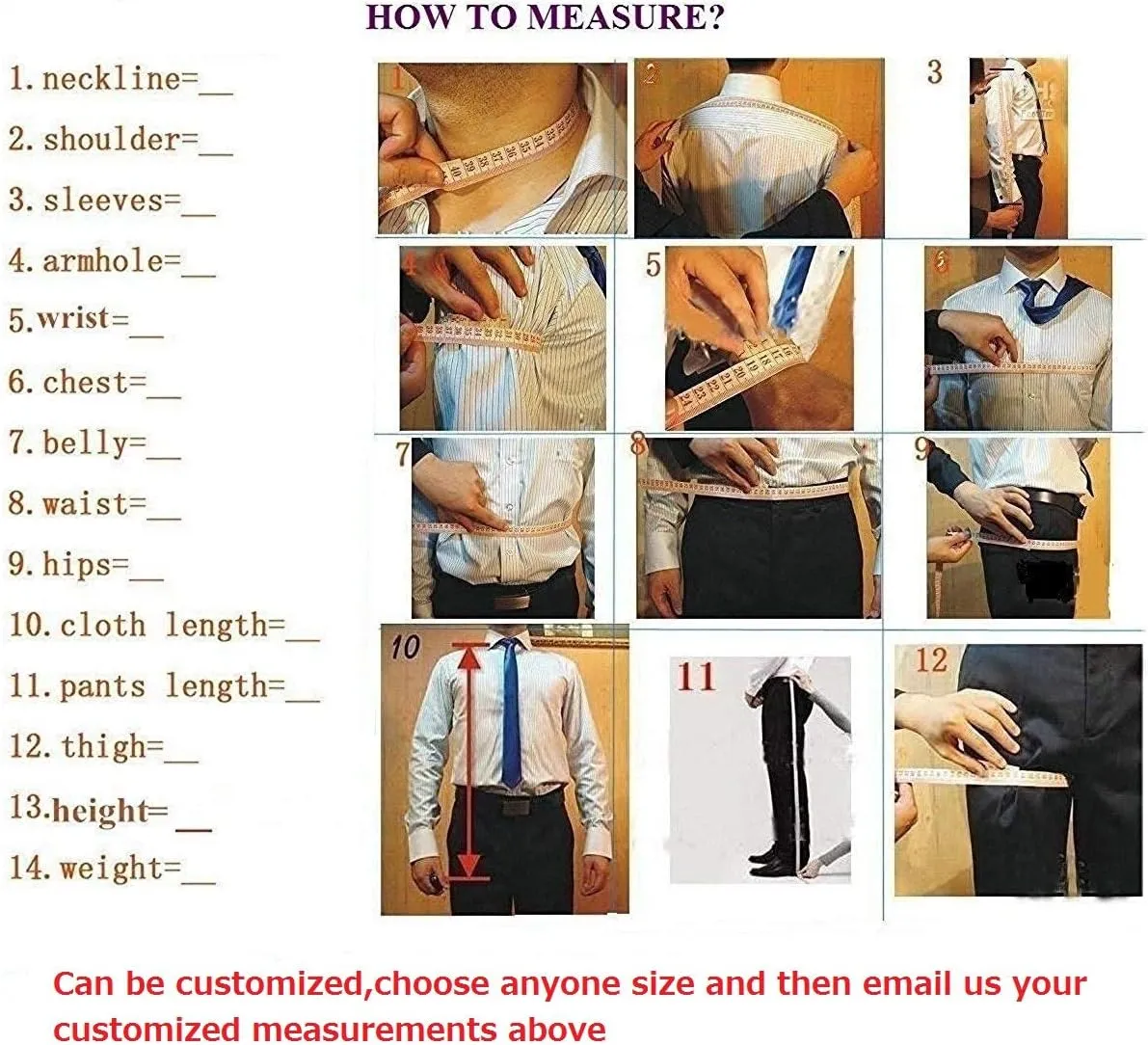 Kromoc Men's Suit Blazer Party Wedding Formal Peak Lapel Double Breasted Buttons Coat