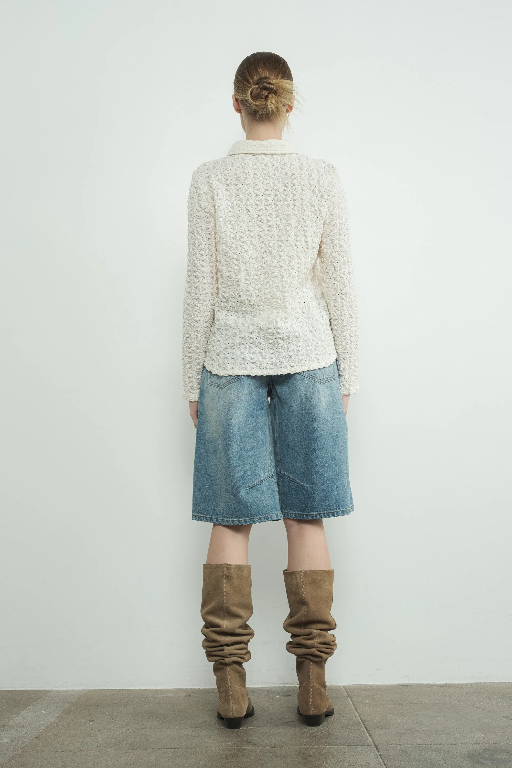 Lace Buttondown Shirts