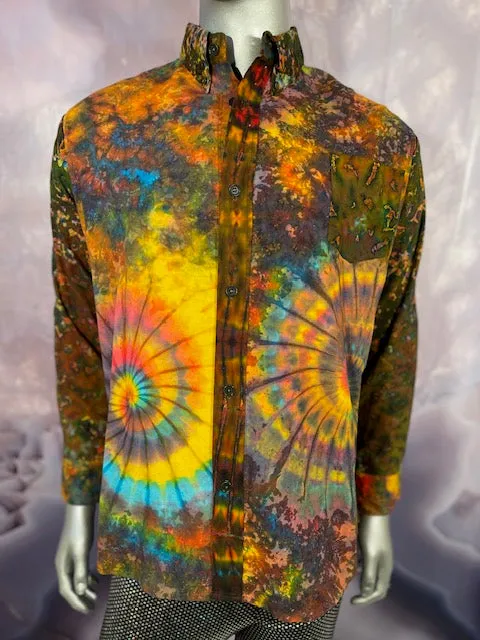 Large Takefumi Long Sleeve Button Down #4