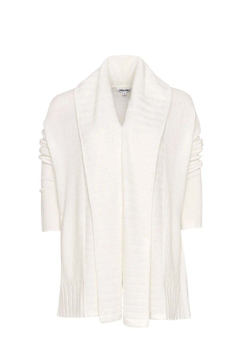 Loobies Story Kathryn Long Cardi - Winter White