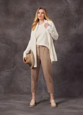Loobies Story Kathryn Long Cardi - Winter White
