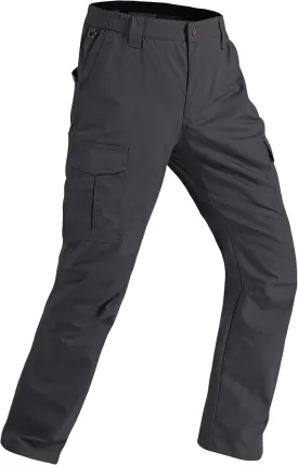 Mens Work Pants Ripstop Waterproof Cargo Pants for Men with 7 Pockets Tactical Hiking Pants