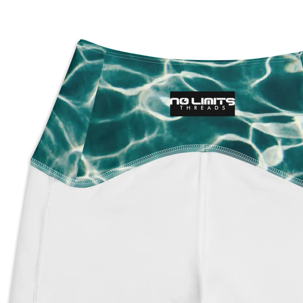Side-pocket Leggings-Pool