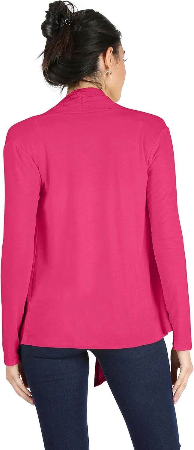 Simlu Lightweight Cardigans for Women Reg and Plus Size Light Cardigans for Women Summer Long Sleeves