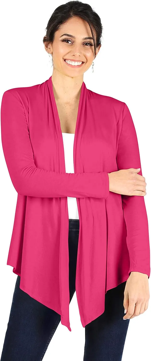 Simlu Lightweight Cardigans for Women Reg and Plus Size Light Cardigans for Women Summer Long Sleeves