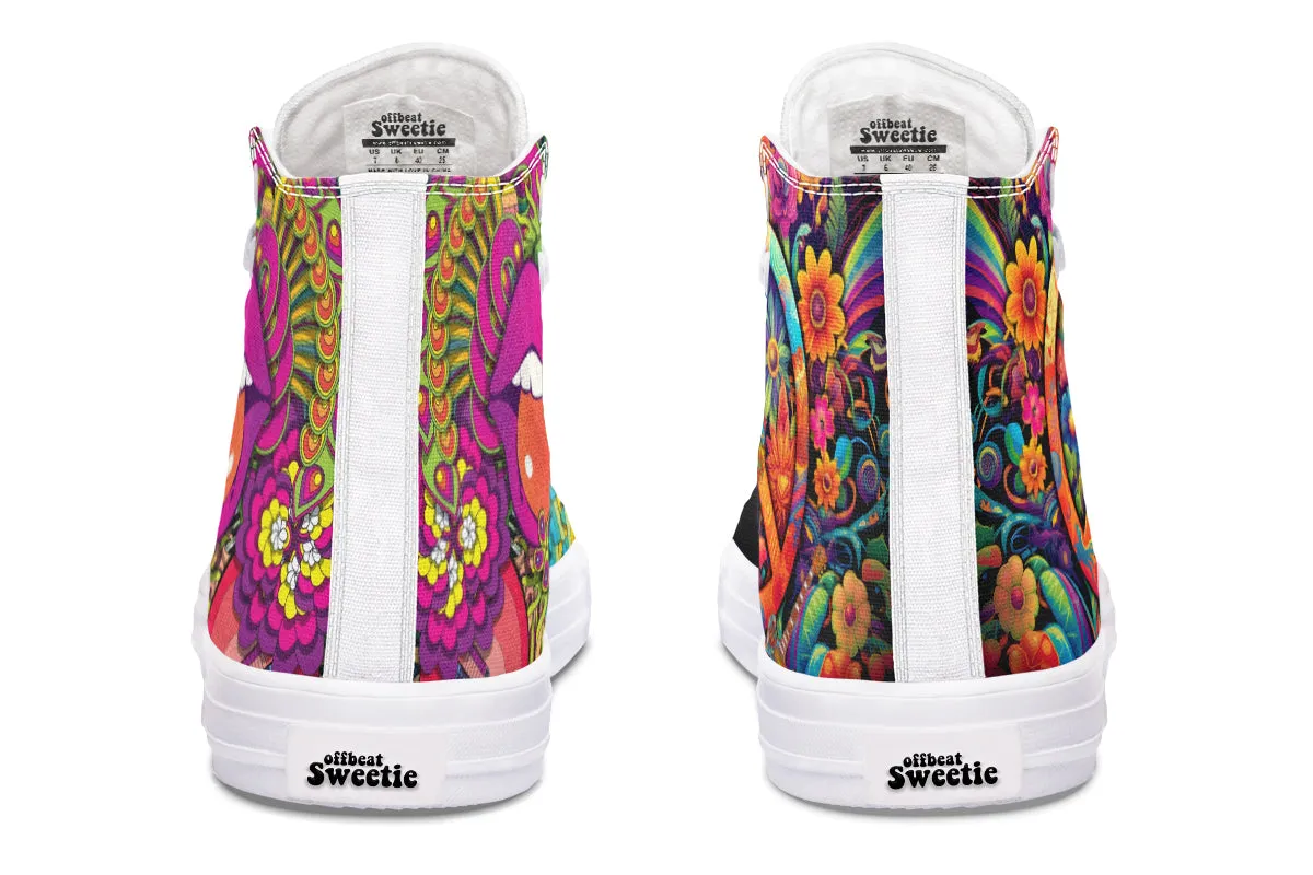 Summer Of Love High Tops