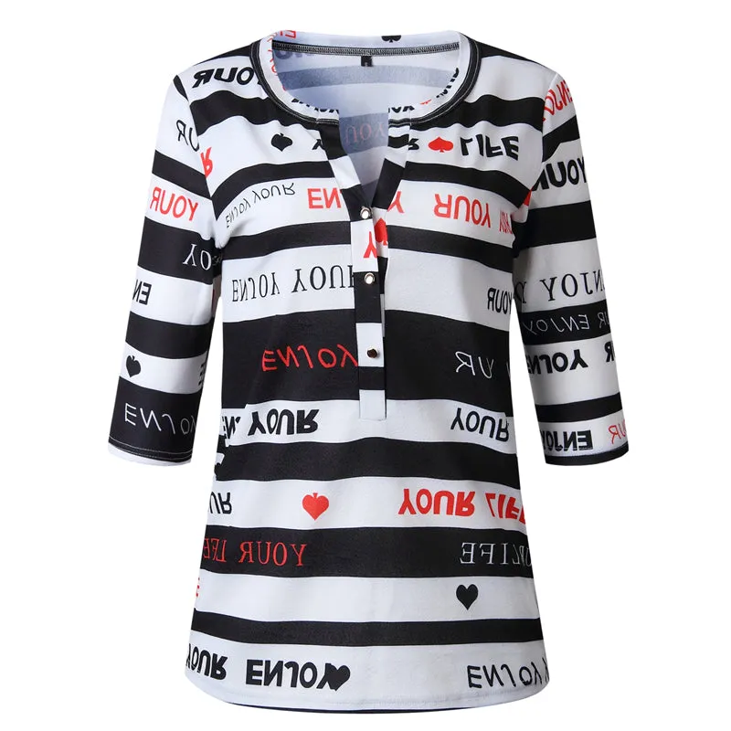 Summer Tee Shirt Woman Fashion