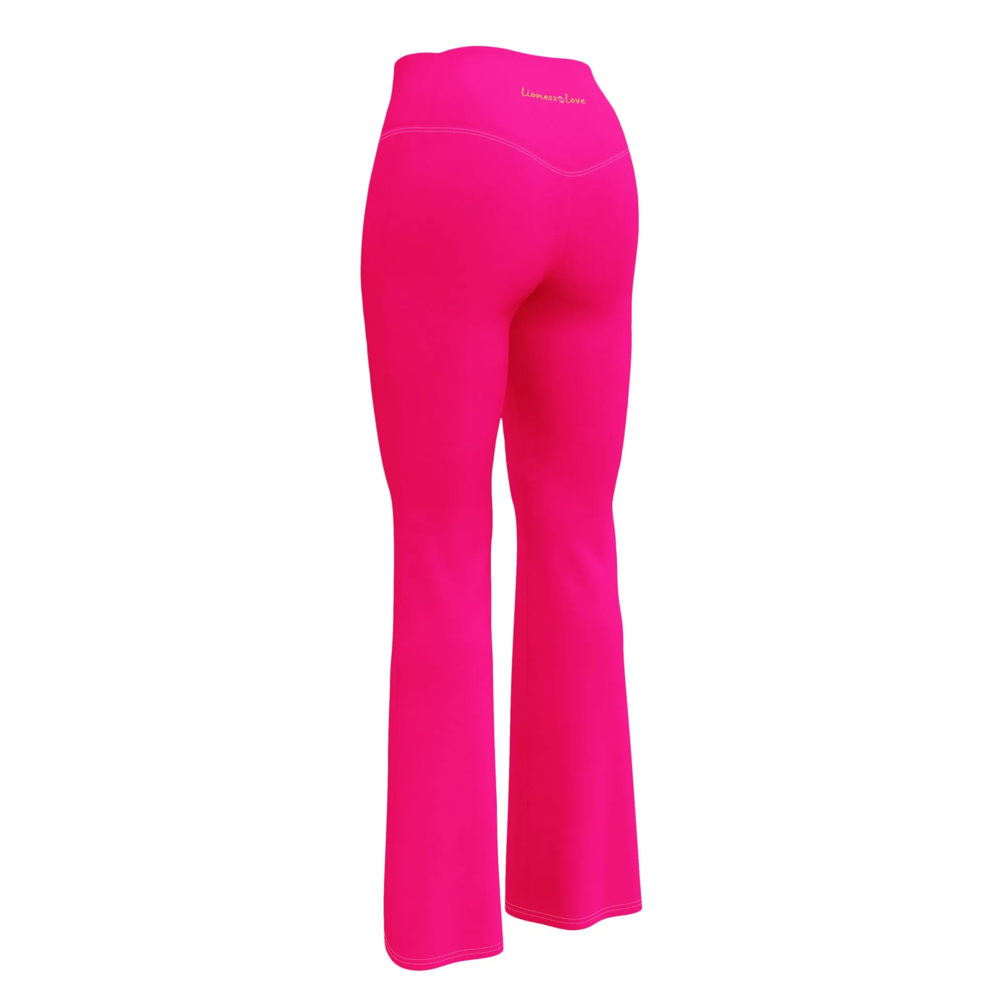 Trendy Fuchsia Flare leggings, lioness-love