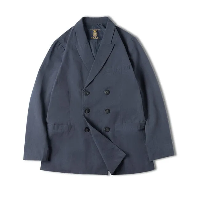 VINTAGE DOUBLE BREASTED BANQUETTE CASUAL BLAZER SUIT