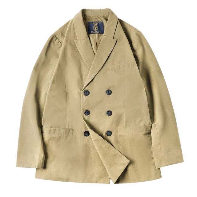 VINTAGE DOUBLE BREASTED BANQUETTE CASUAL BLAZER SUIT