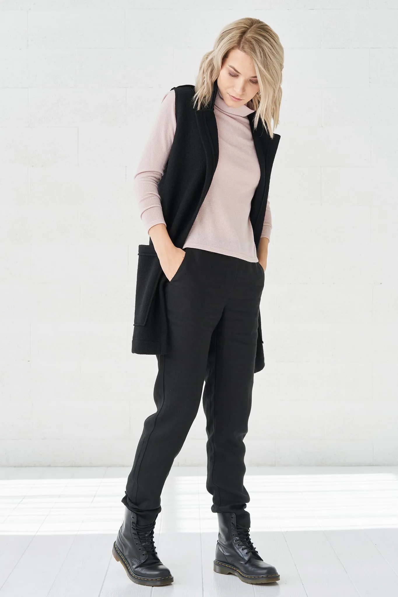 Warm wool vest Luna