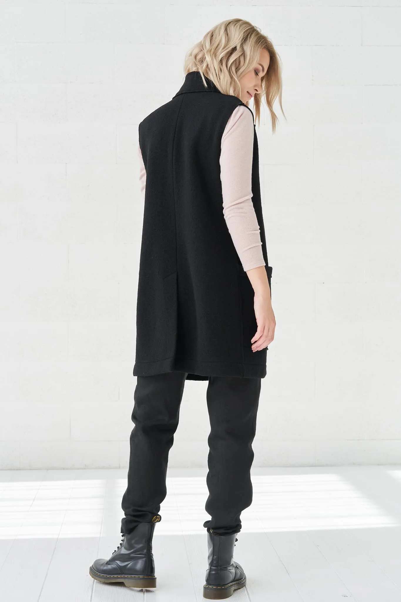 Warm wool vest Luna