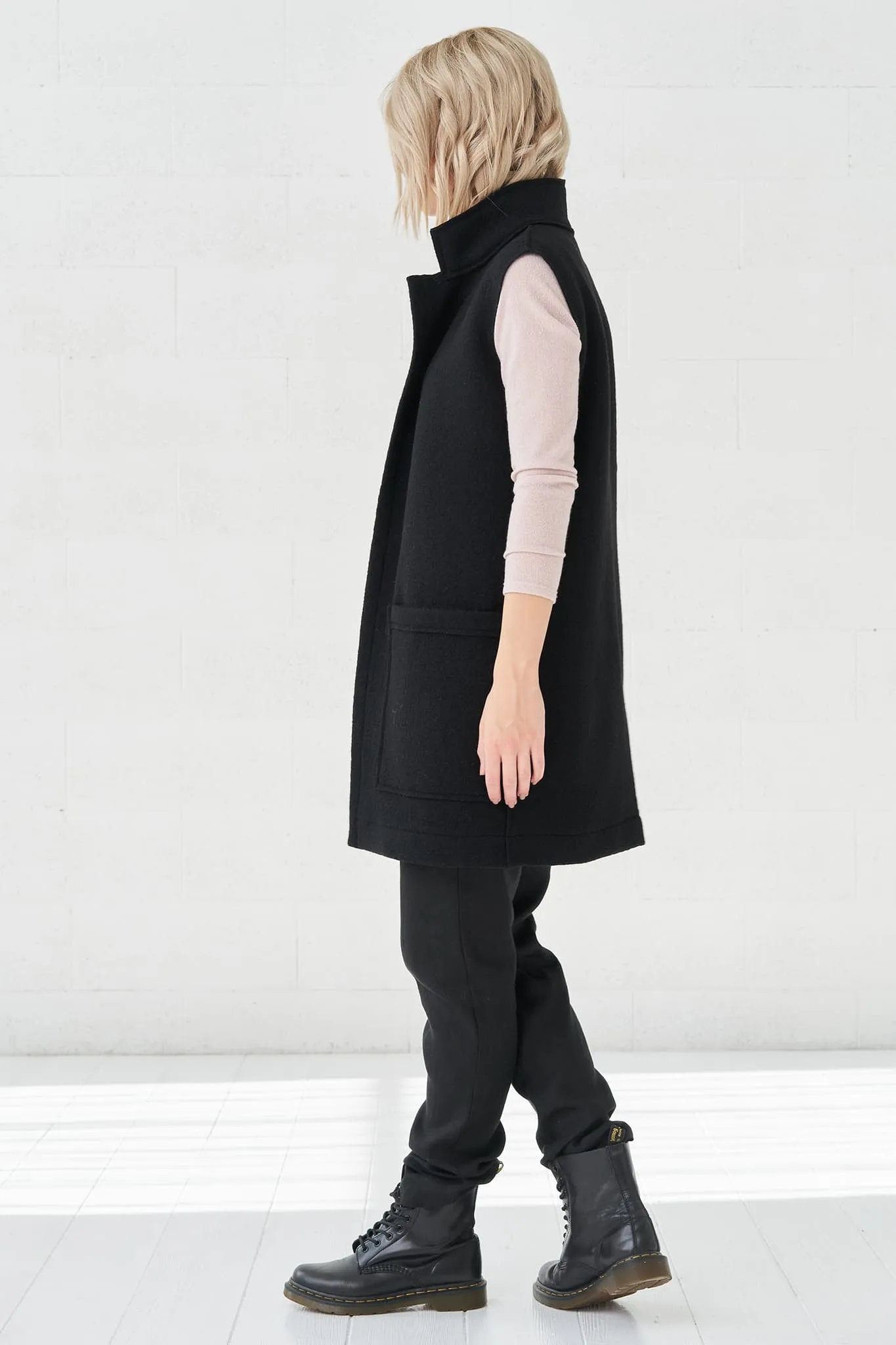 Warm wool vest Luna