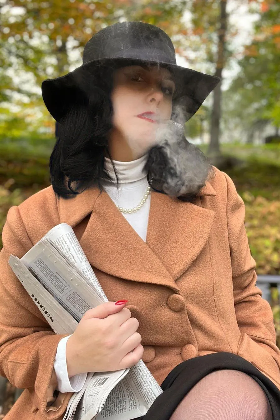 Winter Camel Long Wool Coat 3968
