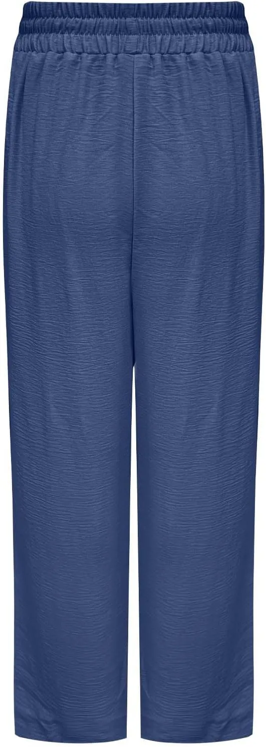 Womens Drawstring Waist Pants Soft Cotton Linen Straight Leg Trousers with Pockets Casual Relaxed Fit for Travel 2025